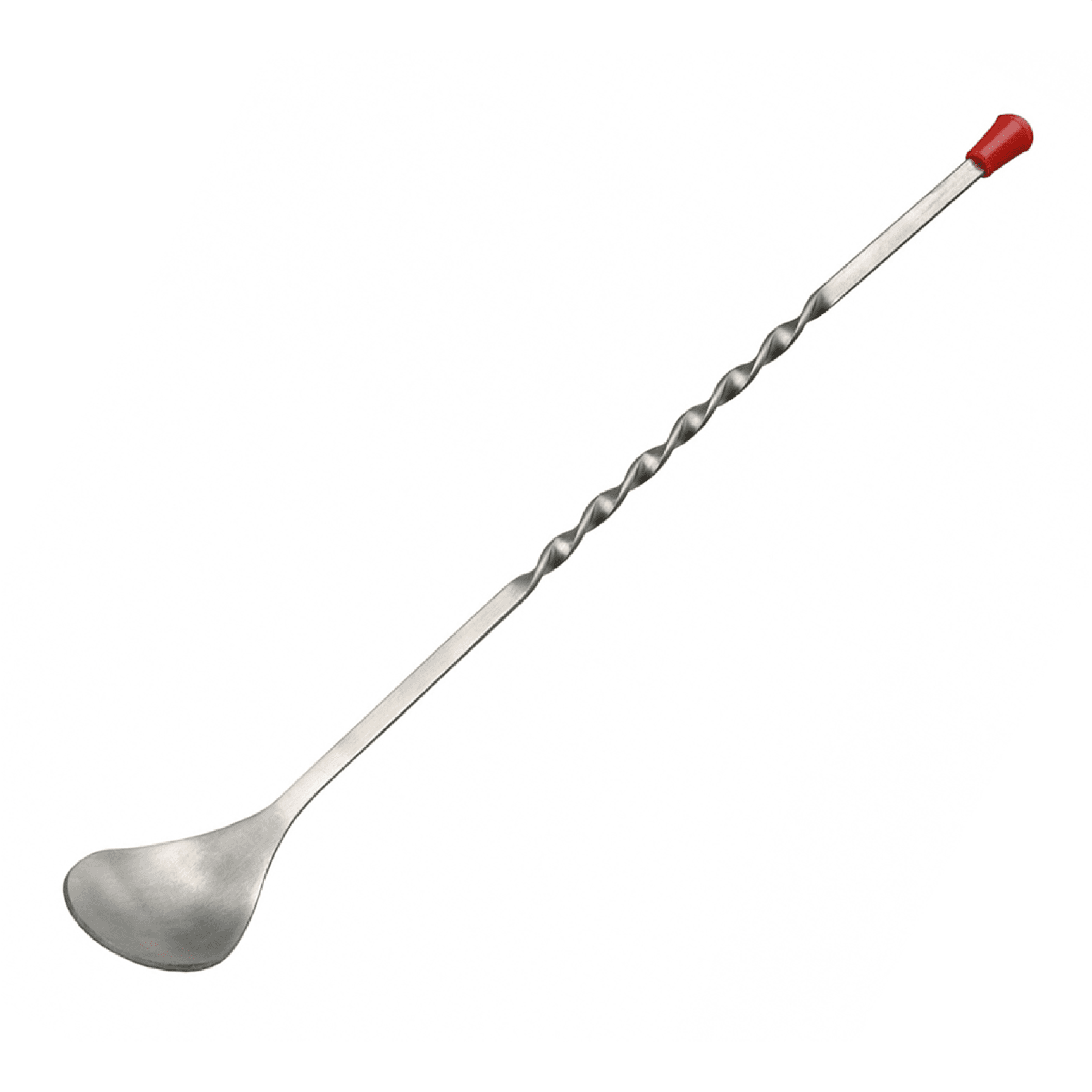 Barsked med röd knopp 31 cm - Barskedar - Bartillbehör