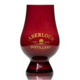 Aberlour rött Glencairn whiskyglas