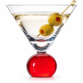 Cocktailglas Spice rött 20 cl
