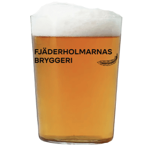 Fjäderholmarnas Bryggeri ölglas Bodega 51 cl