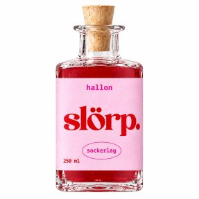 Slörp Sockerlag Hallon 25 cl