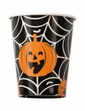 Halloween pappersmugg 8-pack