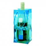 Bottle cooler Ice Bag blue