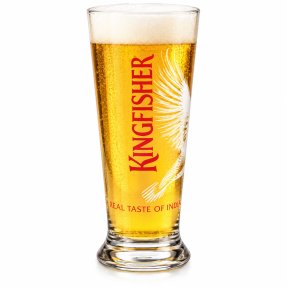 Kingfisher ölglas halv pint
