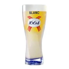 Kronenbourg 1664 Blanc tumbler ölglas 50 cl