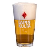 Lapin Kulta beer glass plastic 40 cl
