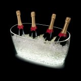 Champagne cooler Vasque Nice with 54 LED lights