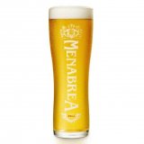 Menabrea Birra Beer Glass
