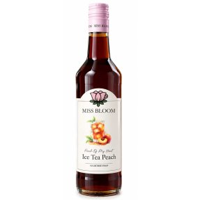 Miss Bloom Sockerfri Ice Tea Peach Syrup – Peach of My Heart – 50 cl