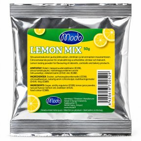 Modo Lemon Mix 50 g – Frisk citronmix för drinkar och bakning m.m.