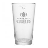 Norrlands Guld plastic beer glass 40 cl