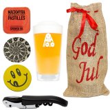 Christmas giftbag Omnipollo beer glass 39 cl