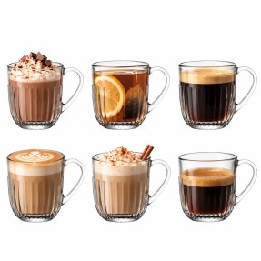 La Rochère Ouessant kaffeglas med öra 27 cl – 6-pack