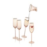 Soft Pink Flute Champagneglas 22 cl 4-pack