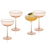 Soft Pink Coupe Champagneglas 23 cl 4-pack