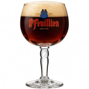St Feuillien ölglas