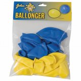 Ballonger blågula 12-pack