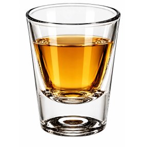 Shotglas whiskey 4,4 cl