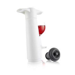 Wine Saver Original Vakumpump Vit med 1 kork