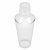 Tredelad cocktailshaker plast, transparent