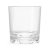 Crystal stapelbart dricksglas i plast 25 cl