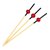 Drinkpinnar Bamboo Red 100-pack