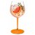 Gin & Tonic plastglas orange stjälk/fot 58 cl - Tritan