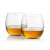 Whiskeykaraff Älg 85 cl med 4 glas och träplatta