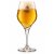 Gouden Carolus ölglas på fot