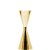 Jigger Mr Slim 45/60/90 ml guldpläterad gold plated