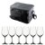 Expert Vinprovarset med 6 glas & väska