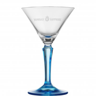 Bombay Sapphire Ginglas martini glas