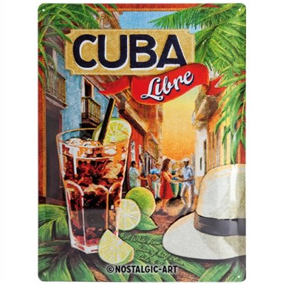 Barskylt Cuba Libre 30x40 cm