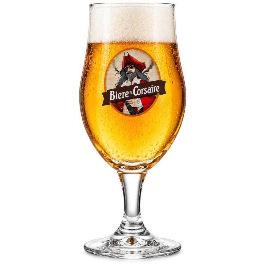 Zoom bild av Biere du Corsaire ölglas
