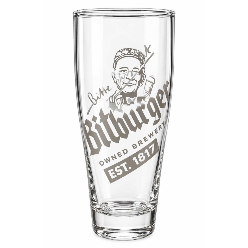 Zoom bild av Bitburger ölglas 40 cl