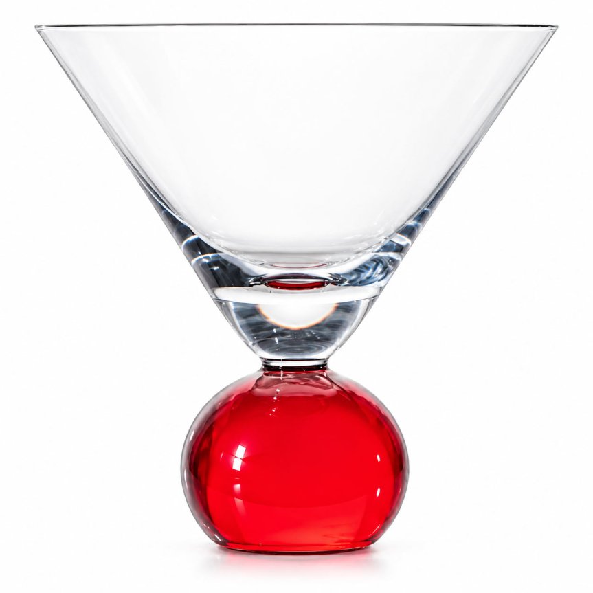 Zoom bild av Cocktailglas Spice rött 20 cl