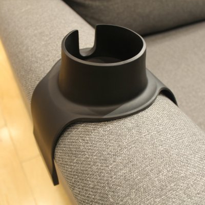 Couch Coaster drinkunderlägg svart
