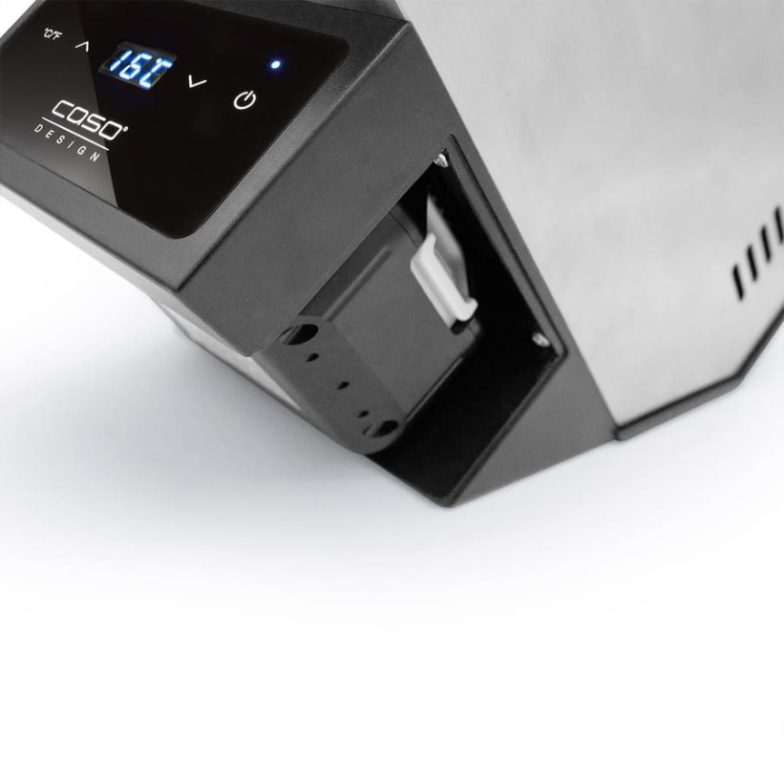 Zoom bild av Caso WineCase Deluxe Inox batteridriven