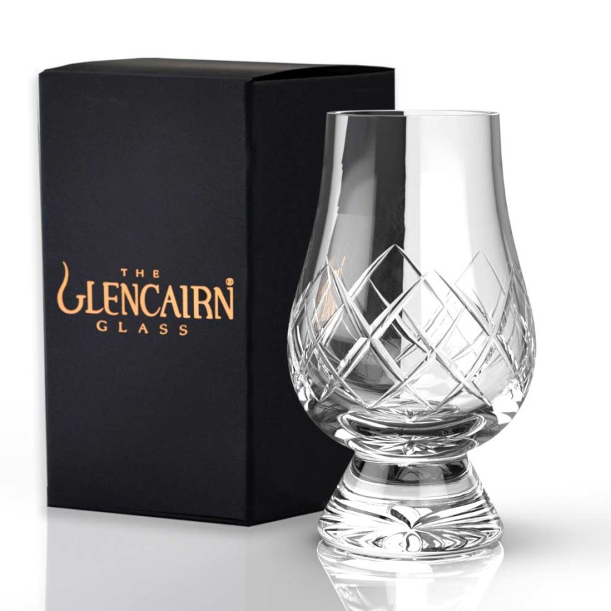 Zoom bild av Glencairn Cut whiskyglas