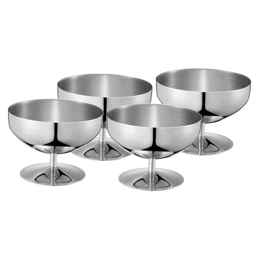 Zoom bild av Daysi glassbägare rostfritt stål 25 cl 4-pack