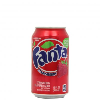 Fanta Strawberry 355 ml burk can