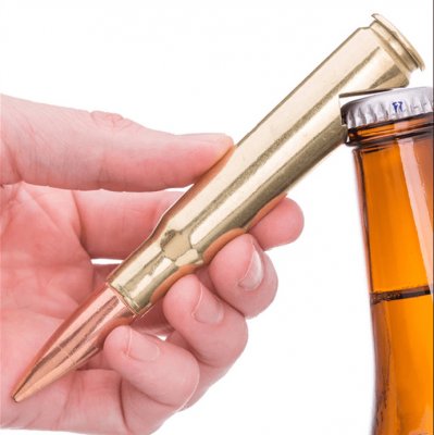 Bullet bottle opener
