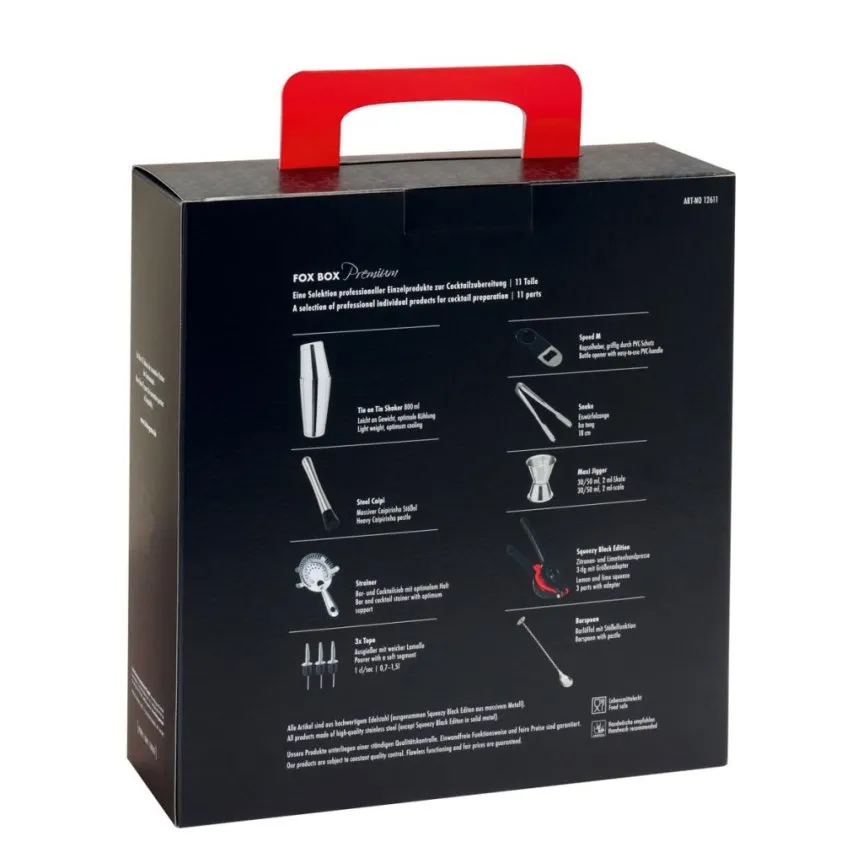 Barset 11 delar premium presentbox