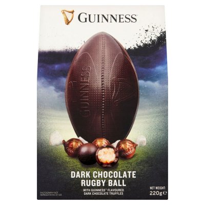 Guinness Rugbyboll påskägg och praliner 225g
