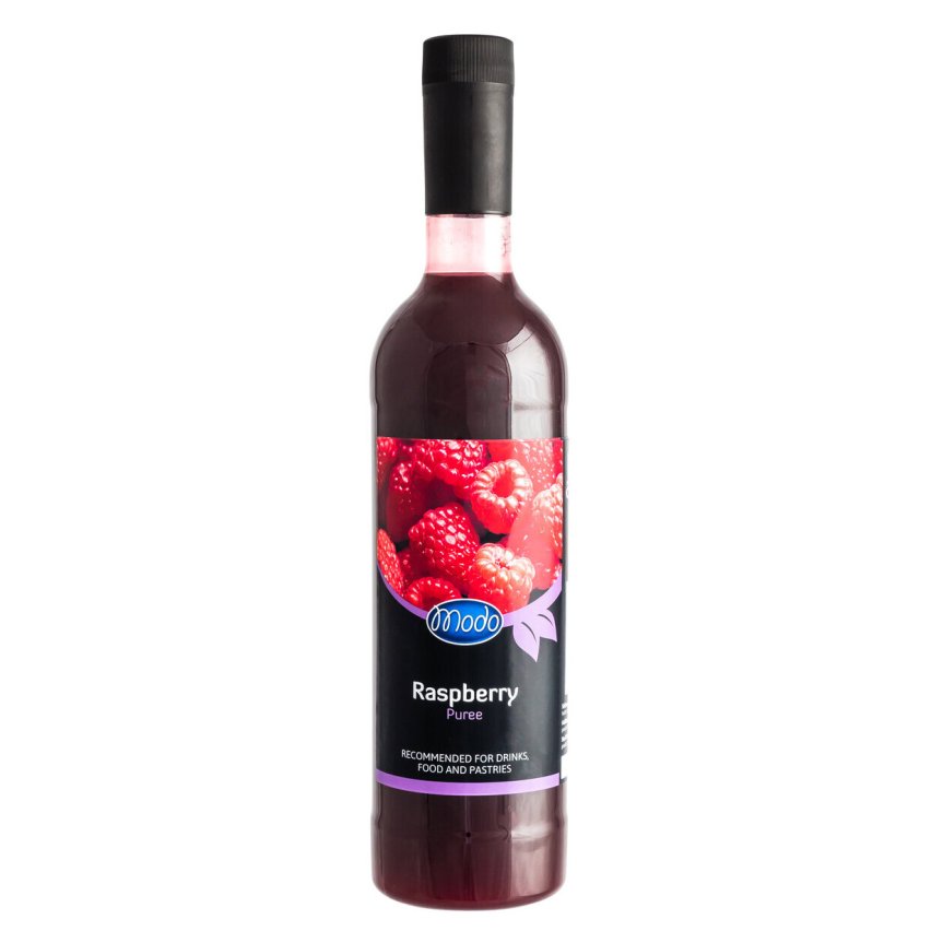 Hallonpuré Modo 75 cl PET-flaska