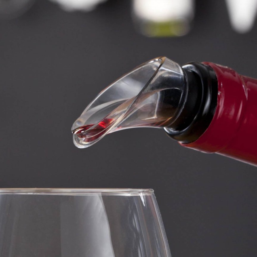 Zoom bild av Hällpip Wine Server svart 2 pack