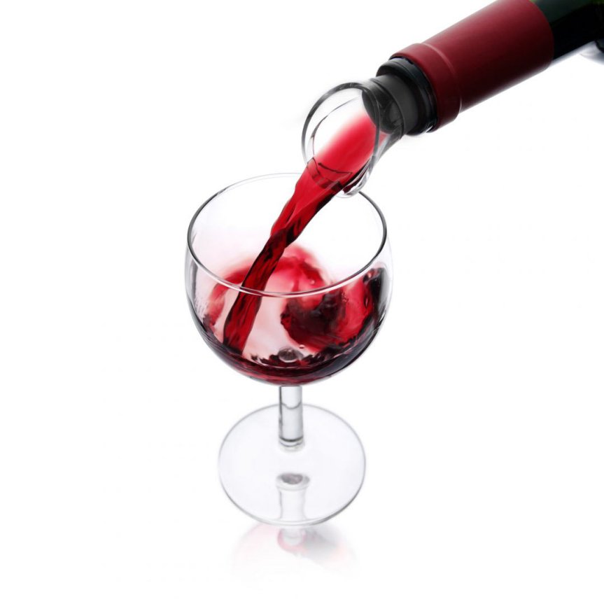 Zoom bild av Hällpip Wine Server svart 2 pack