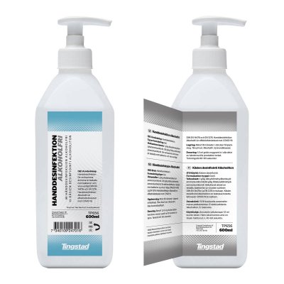 Hand disinfection alcohol free 600 ml