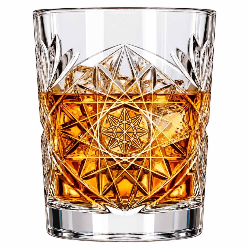 Zoom bild av Hobstar whiskyglas