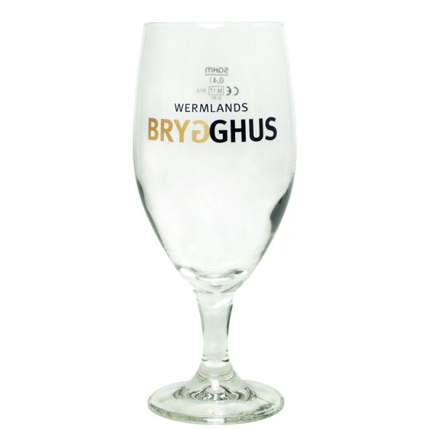 Wermlands Brygghus ölglas 40 cl